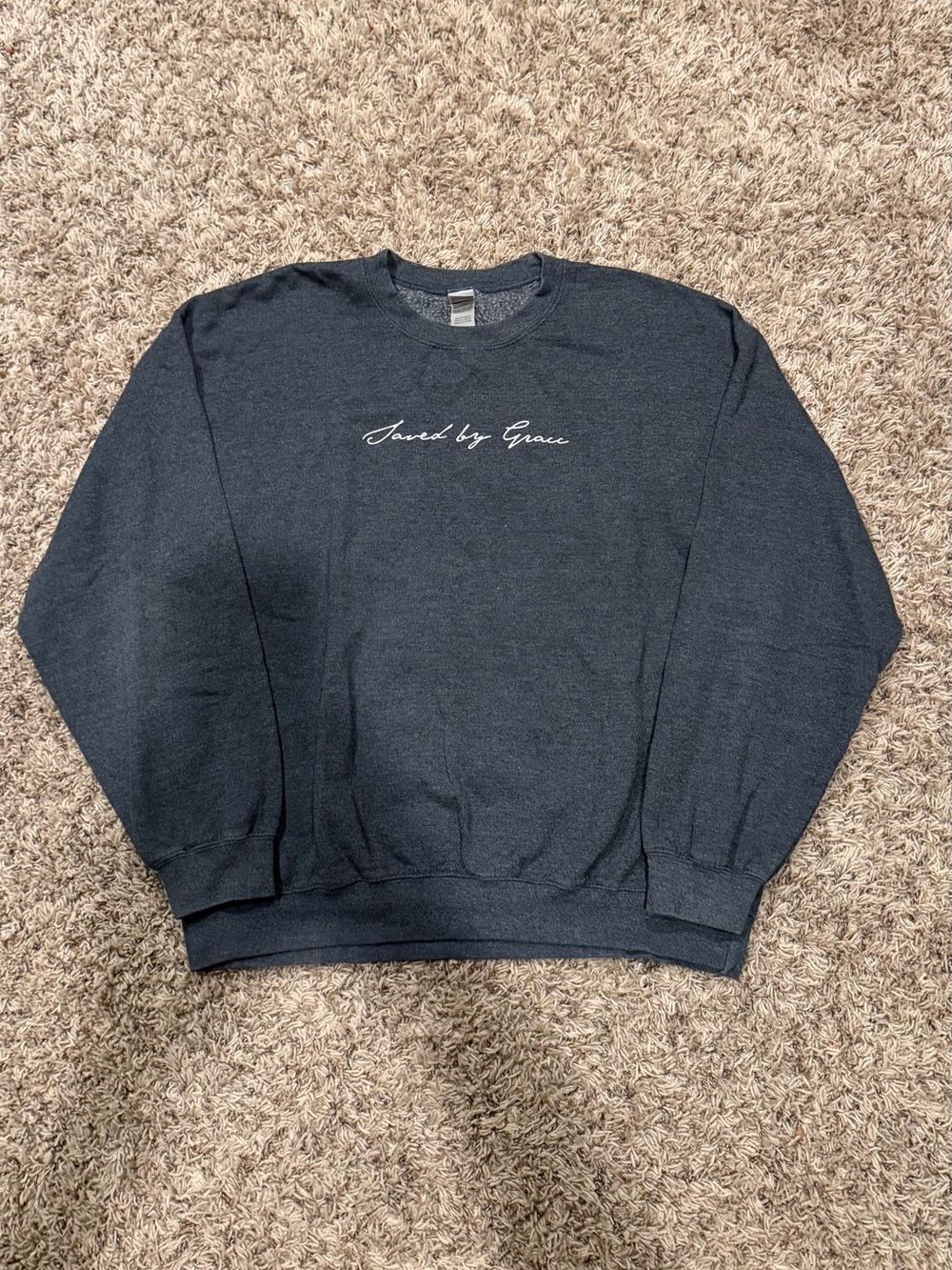 Navy Blue Crewneck Sweater